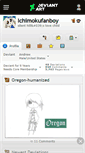 Mobile Screenshot of ichimokufanboy.deviantart.com