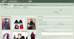 Desktop Screenshot of dyedb.deviantart.com