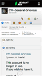 Mobile Screenshot of cw--general-grievous.deviantart.com