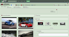 Desktop Screenshot of no5master.deviantart.com