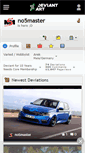 Mobile Screenshot of no5master.deviantart.com