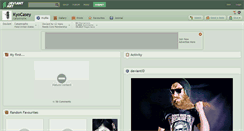Desktop Screenshot of kyocasey.deviantart.com