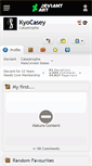 Mobile Screenshot of kyocasey.deviantart.com