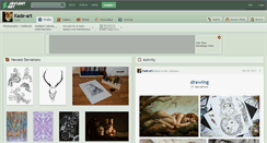Desktop Screenshot of kade-art.deviantart.com