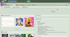 Desktop Screenshot of lavix.deviantart.com