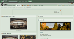 Desktop Screenshot of craive.deviantart.com