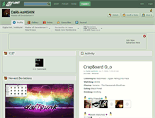 Tablet Screenshot of dark-kenshin.deviantart.com