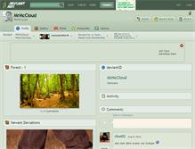 Tablet Screenshot of mrmccloud.deviantart.com