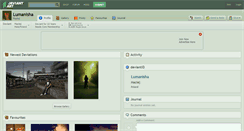 Desktop Screenshot of lumanisha.deviantart.com