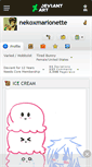 Mobile Screenshot of nekoxmarionette.deviantart.com