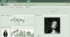 Desktop Screenshot of gaccio.deviantart.com