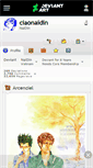 Mobile Screenshot of ciaonaidin.deviantart.com