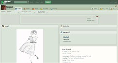 Desktop Screenshot of nogtail.deviantart.com