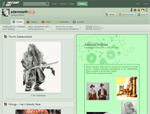 Tablet Screenshot of adavesseth.deviantart.com