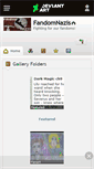 Mobile Screenshot of fandomnazis.deviantart.com