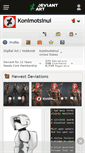 Mobile Screenshot of konimotsinui.deviantart.com