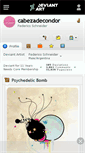 Mobile Screenshot of cabezadecondor.deviantart.com