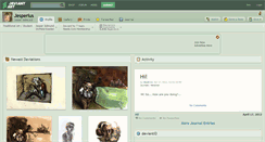 Desktop Screenshot of jesperius.deviantart.com