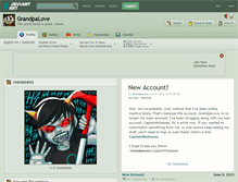 Tablet Screenshot of grandpalove.deviantart.com