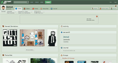 Desktop Screenshot of demxd.deviantart.com
