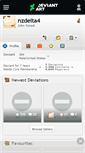 Mobile Screenshot of nzdelta4.deviantart.com