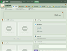 Tablet Screenshot of nzdelta4.deviantart.com