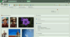 Desktop Screenshot of goowa.deviantart.com