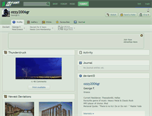 Tablet Screenshot of ozzy2006gr.deviantart.com