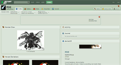 Desktop Screenshot of pexe.deviantart.com