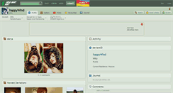 Desktop Screenshot of happywind.deviantart.com
