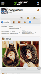 Mobile Screenshot of happywind.deviantart.com
