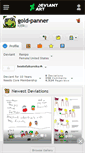 Mobile Screenshot of gold-panner.deviantart.com