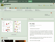 Tablet Screenshot of gold-panner.deviantart.com
