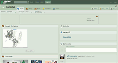 Desktop Screenshot of comickat.deviantart.com