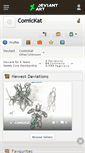 Mobile Screenshot of comickat.deviantart.com