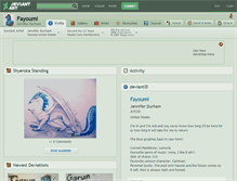 Tablet Screenshot of fayoumi.deviantart.com