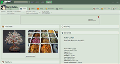 Desktop Screenshot of kuro-oukan.deviantart.com