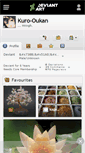 Mobile Screenshot of kuro-oukan.deviantart.com