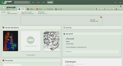 Desktop Screenshot of pharzuph.deviantart.com