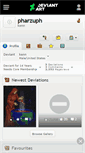 Mobile Screenshot of pharzuph.deviantart.com