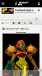 Mobile Screenshot of metroid-club.deviantart.com
