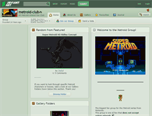 Tablet Screenshot of metroid-club.deviantart.com