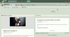Desktop Screenshot of draymond.deviantart.com