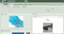 Desktop Screenshot of forgetech.deviantart.com