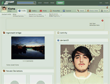 Tablet Screenshot of kiuma.deviantart.com