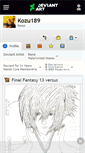 Mobile Screenshot of kozu189.deviantart.com