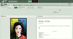 Desktop Screenshot of eilish.deviantart.com