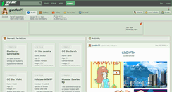 Desktop Screenshot of giantfan77.deviantart.com