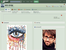 Tablet Screenshot of katre-design.deviantart.com