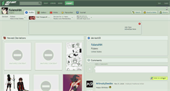 Desktop Screenshot of fulanohm.deviantart.com